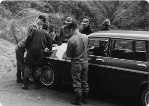 新潟県庁のダム開発地点での検討会（1970.6）