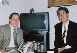 北野大さんも知足美術館のファン（1998.10）